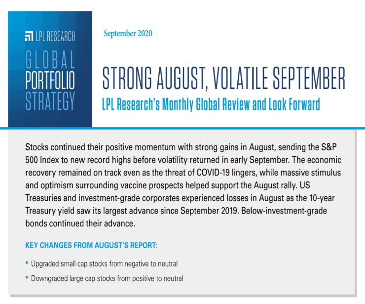 Global Portfolio Strategy | September 11, 2020